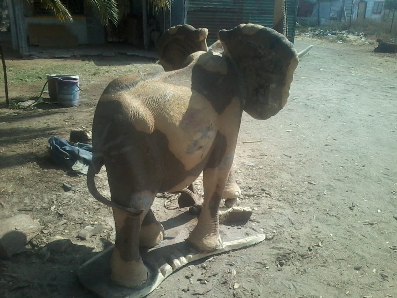 Elephant Collection : Carved from Ironwood by Killian Torovasei | Zimbabwe