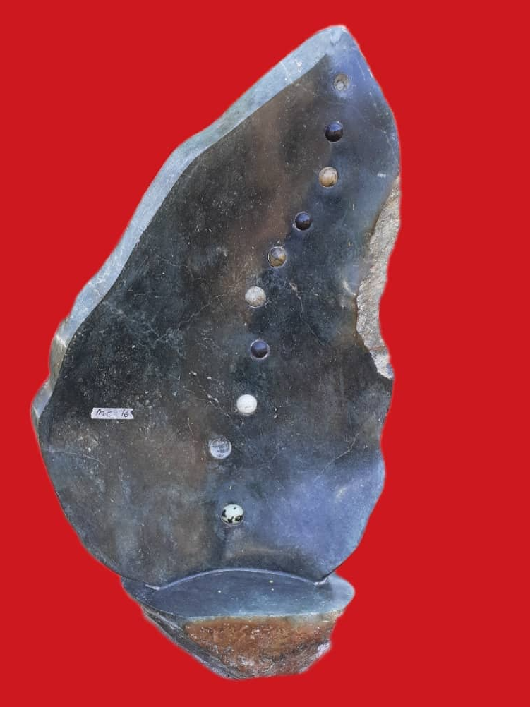 Pod - Stone Sculpture Made of Opal Lemon Stone by Cephas Mashaya | Zimbabwe