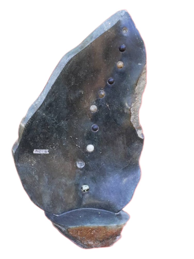 Pod - Stone Sculpture Made of Opal Lemon Stone by Cephas Mashaya | Zimbabwe