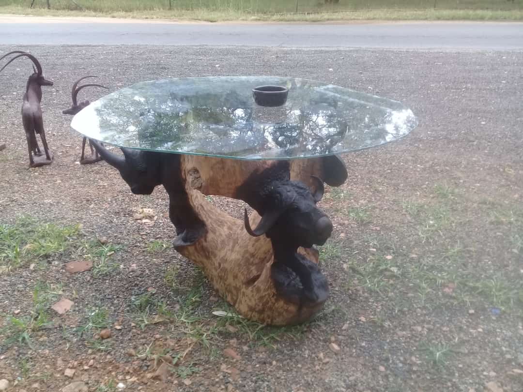 The Buffalo Collection - Carved from Ironwood by Killian Torovasei | Zimbabwe