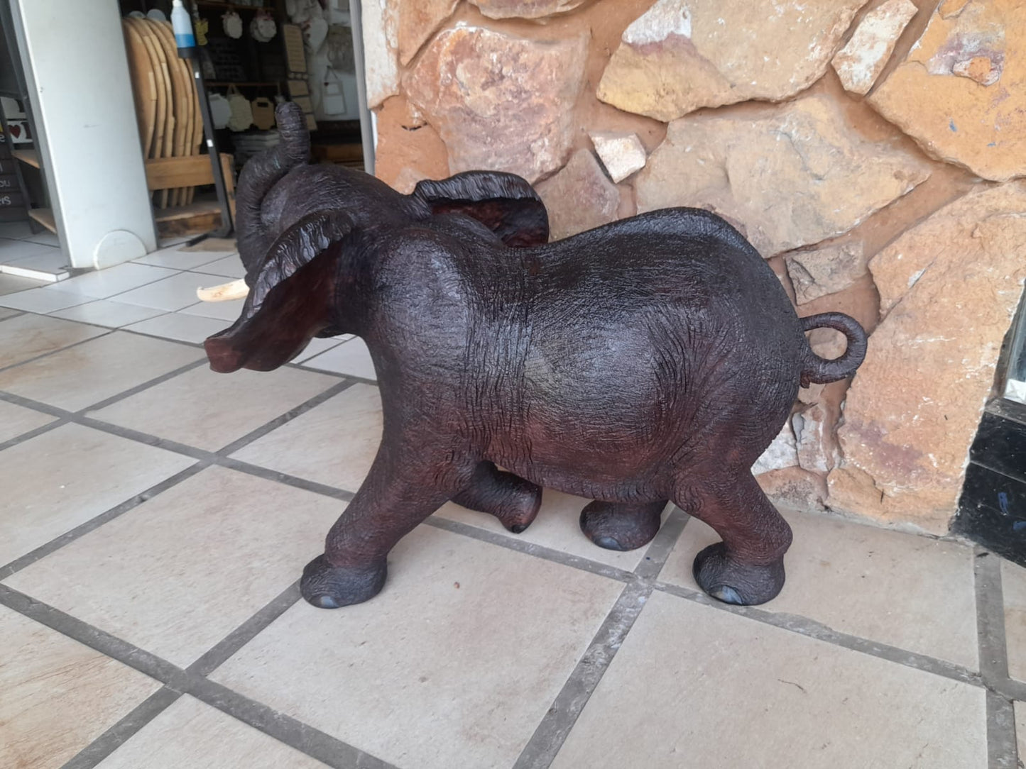 Elephant Collection : Carved from Ironwood by Killian Torovasei | Zimbabwe