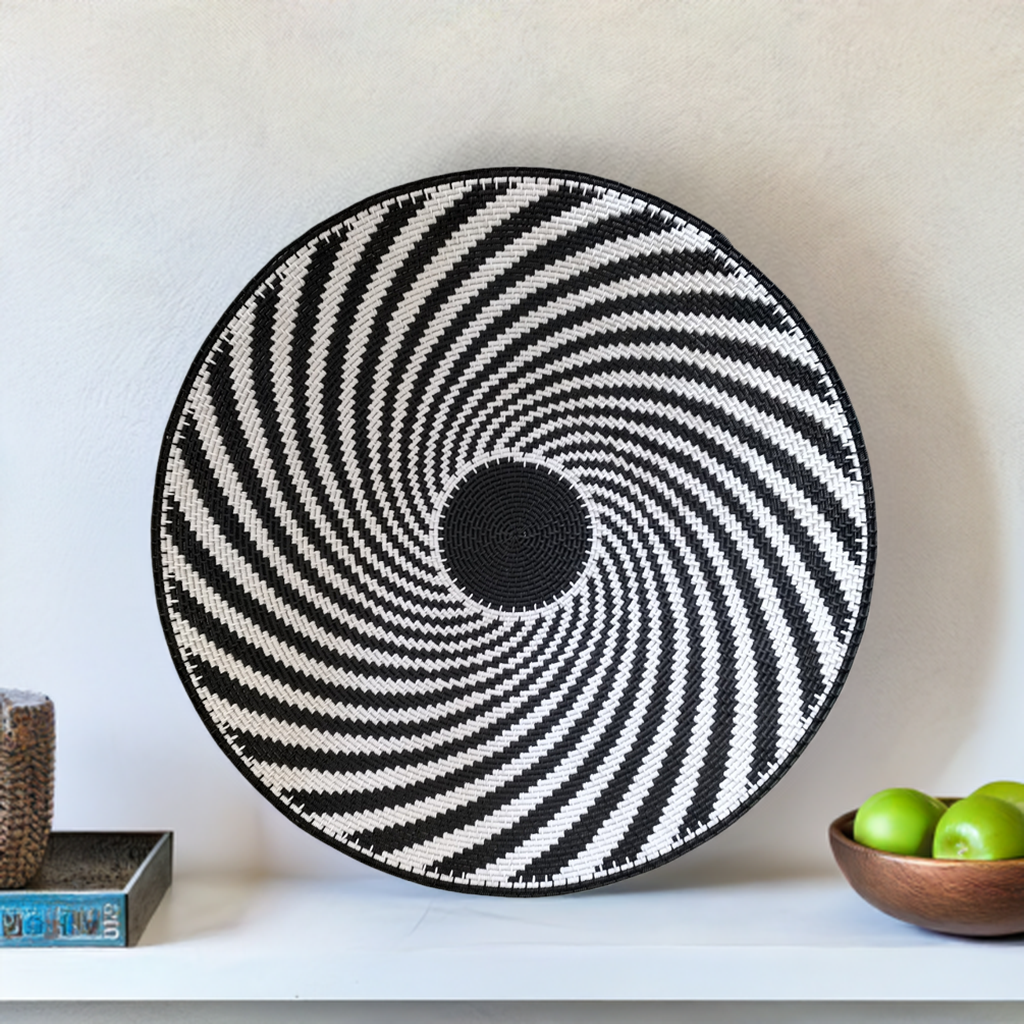 Shallow Hardwire Bowl 37.5cm Geometric WB0056 | South Africa.