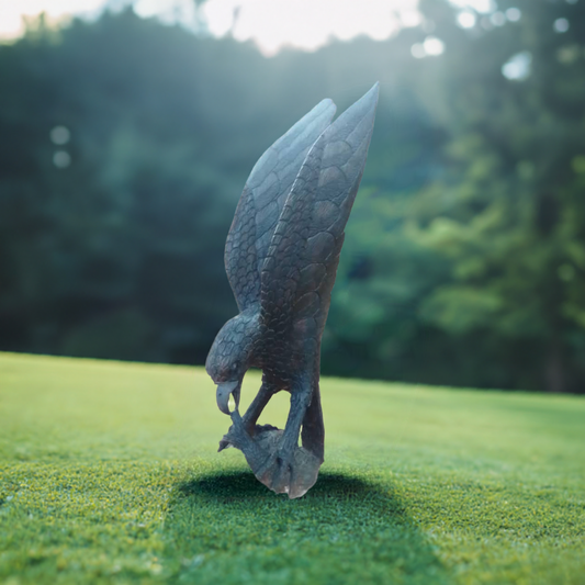 Eagle - Carved from Ironwood by Killian Torovasei | Zimbabwe
