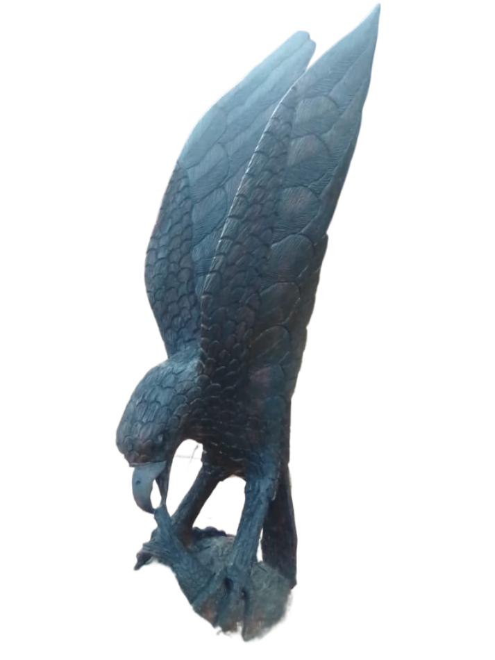 Eagle - Carved from Ironwood by Killian Torovasei | Zimbabwe