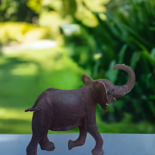 Elephant 1 - Carved from Ironwood by Killian Torovasei | Zimbabwe