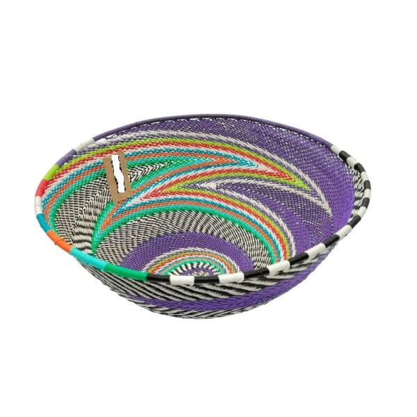 Telephone Wire 22cm Diameter Deep Bowl Purple Standard | South Africa.