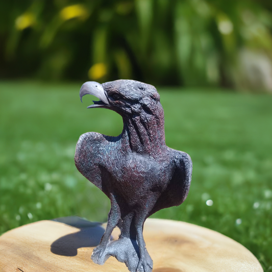 Hawk - Carved from Ironwood by Killian Torovasei | Zimbabwe