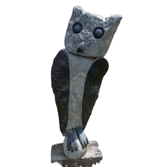 I Feel Good - Stone Sculpture Made of Opal Stone by Shingi Dare | Zimbabwe