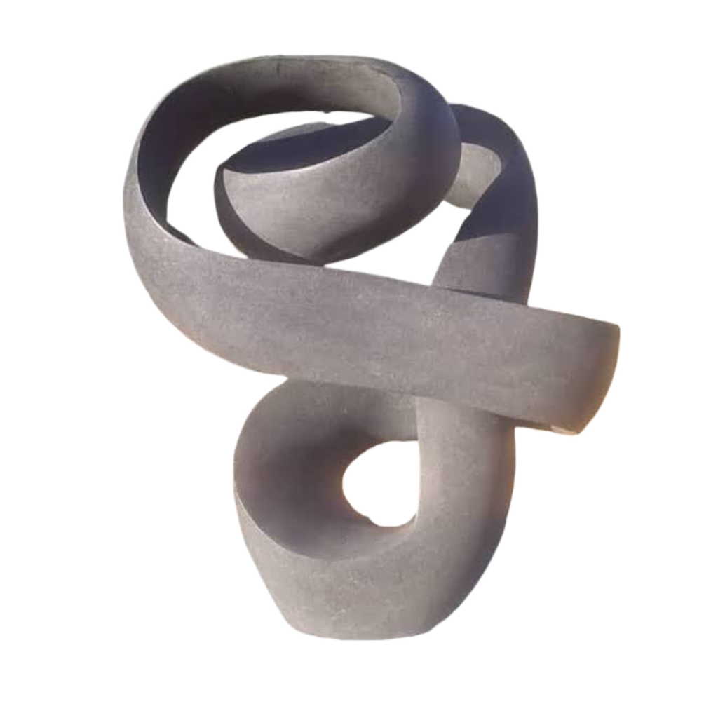 Keeping My Secret - Stone Sculpture Made of Springstone by Tonderai Sowa | Zimbabwe