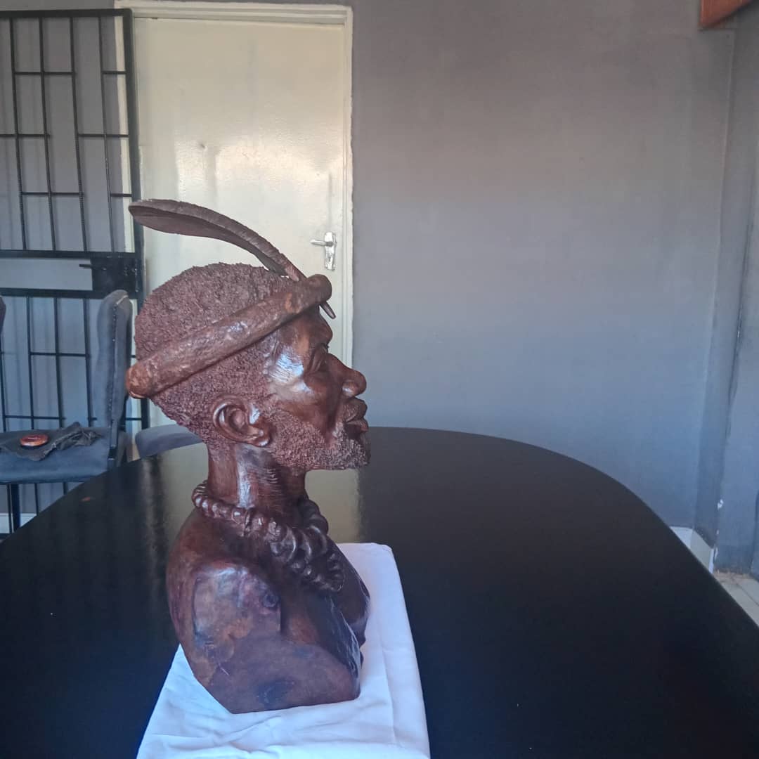 Village Elder - Wooden Sculpture Made of Ironwood by Ntokozo Patson Sibanda | Zimbabwe