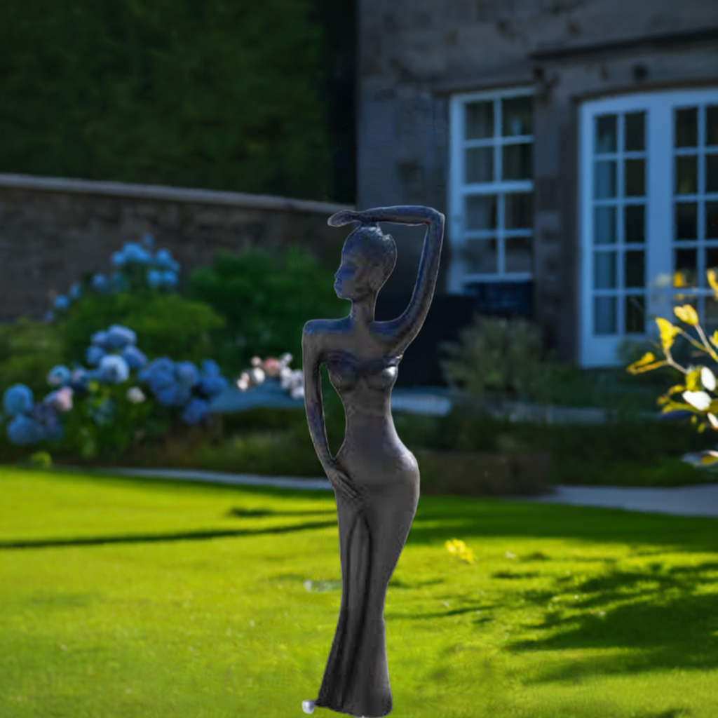 Model - Stone Sculpture Made of Springstone by Sydney Majengwa | Zimbabwe