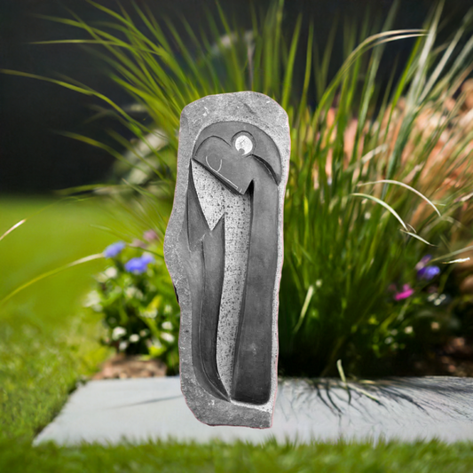 Reflection - Stone Sculpture Made of Springstone by Cephas Mashaya | Zimbabwe