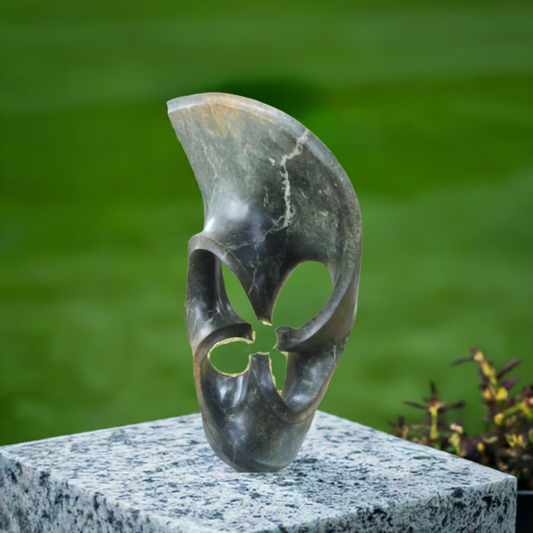 Shooting Star - Stone Sculpture Made of Opal Stone by David Sibanda | Zimbabwe