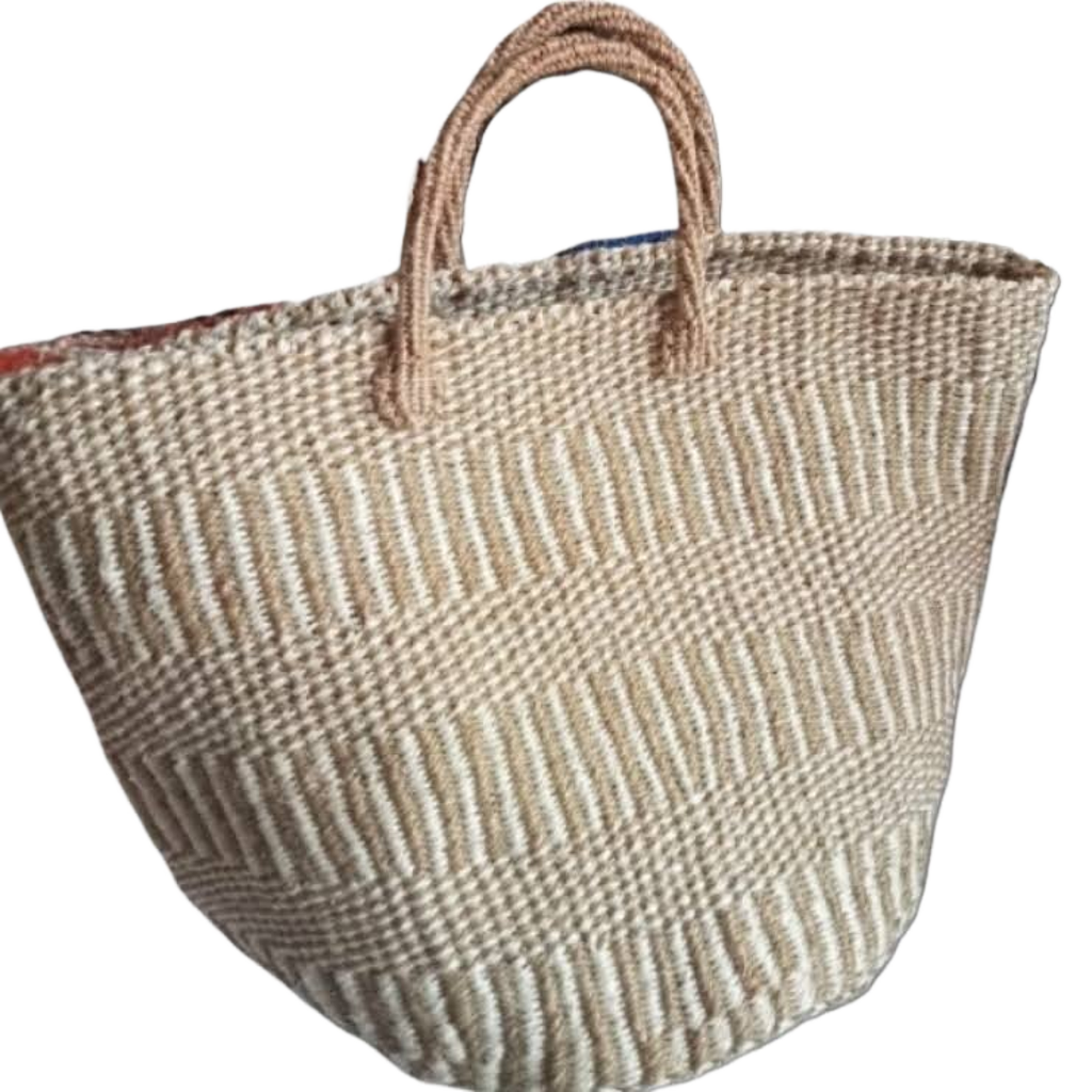Shopper Basket Bags Handmade of 100% Natural Sisal Fiber | Kenya