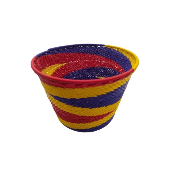 Telephone Wire Flower Pot WPP0015 (14cm x 9.5cm) | South Africa.