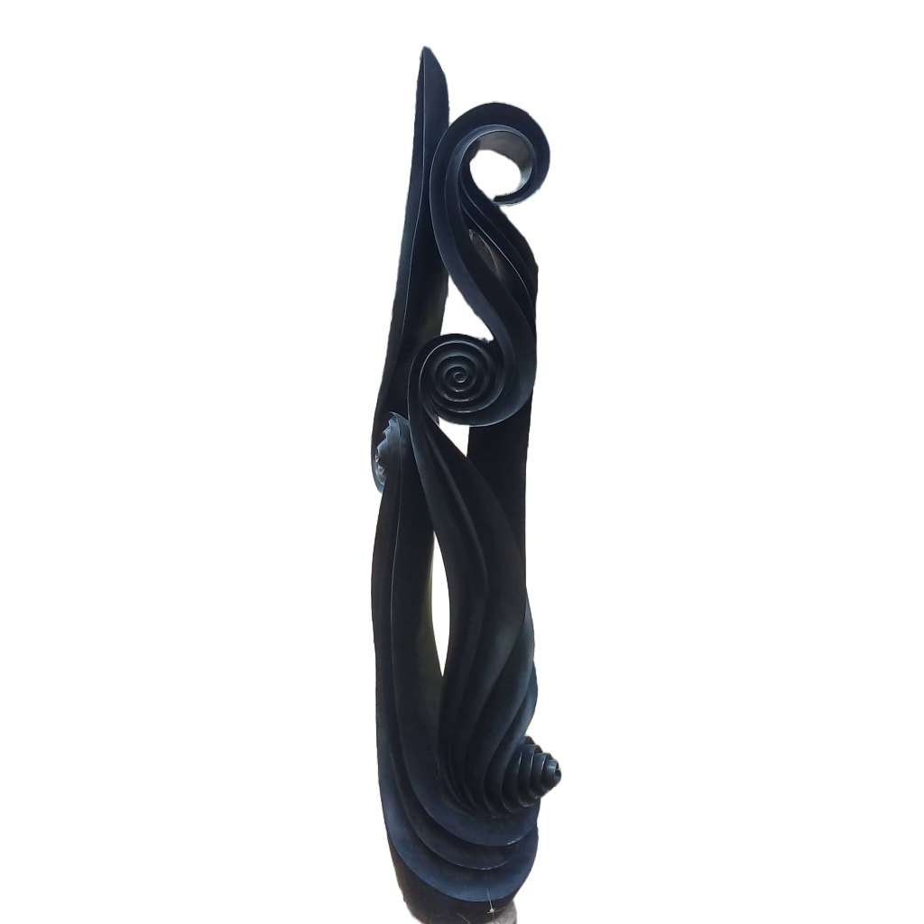 The Way Of Life - Stone Sculpture Made of Springstone by Itai Mupumha | Zimbabwe