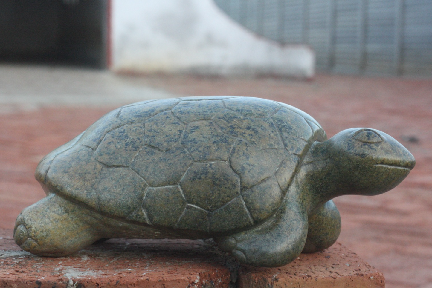 Looking For My Lover - Stone Sculpture Made of Opal Stone by Passmore Mashaya | Zimbabwe