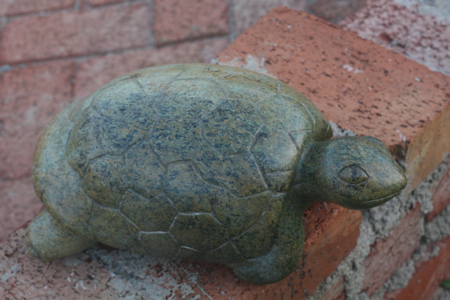 Looking For My Lover - Stone Sculpture Made of Opal Stone by Passmore Mashaya | Zimbabwe