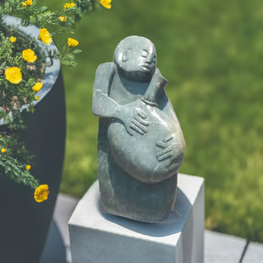 Treasure Trove - Stone Sculpture Made of Opal Stone by Melody Fombe | Zimbabwe