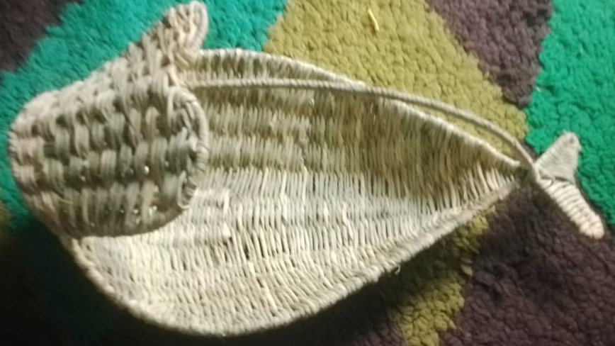 Napkin Holders - Woven from Hyacinth Papyrus & Wire By George Abongo | Kenya