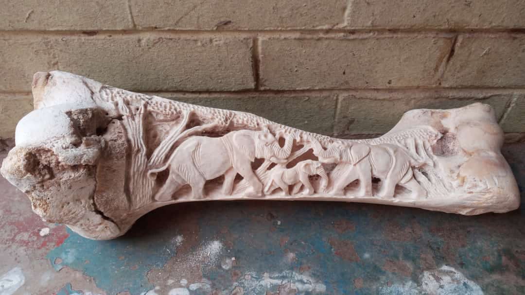 Elephant Collection : Carved from Ironwood by Killian Torovasei | Zimbabwe