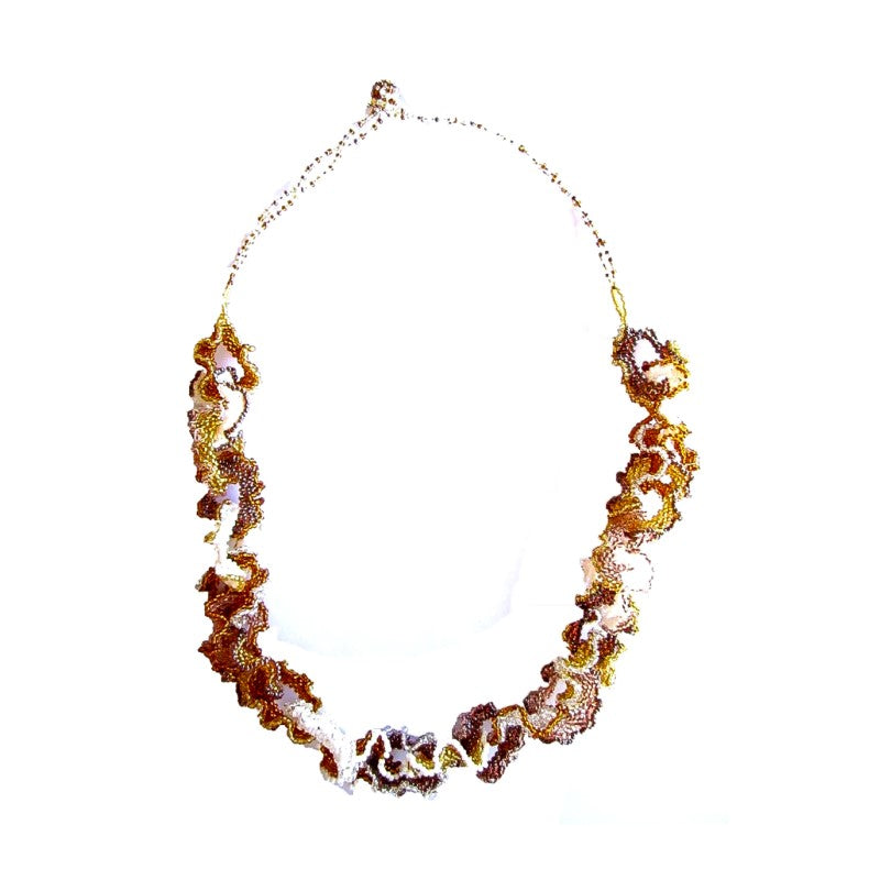 Seafrill Beaded Necklace by Nokuthula | South Africa
