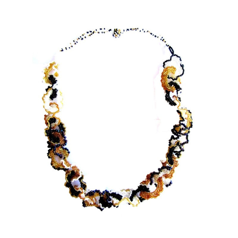 Seafrill Beaded Necklace by Nokuthula | South Africa