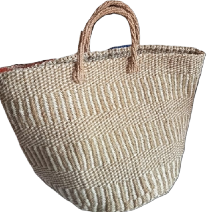 Shopper Basket Bags Handmade of 100% Natural Sisal Fiber | Kenya