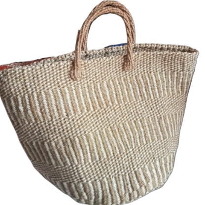 Shopper Basket Bags Handmade of 100% Natural Sisal Fiber | Kenya