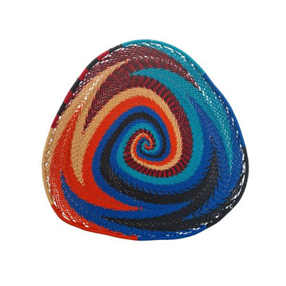 Vibrant Woven Telephone Wire Saucers 20cm | South Africa.