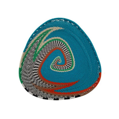 Vibrant Woven Telephone Wire Saucers 20cm | South Africa.