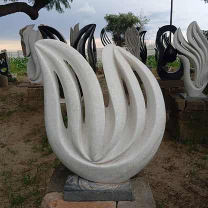 Budding - Stone Sculpture Made of Dolomite by Owen Mlungisi | Zimbabwe