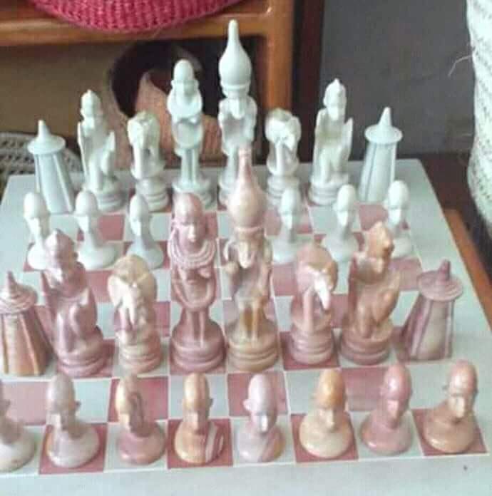 Chess Boards - Made of Soapstone by Fred Anchao | Kenya