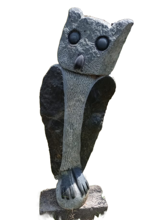 I Feel Good - Stone Sculpture Made of Opal Stone by Shingi Dare | Zimbabwe