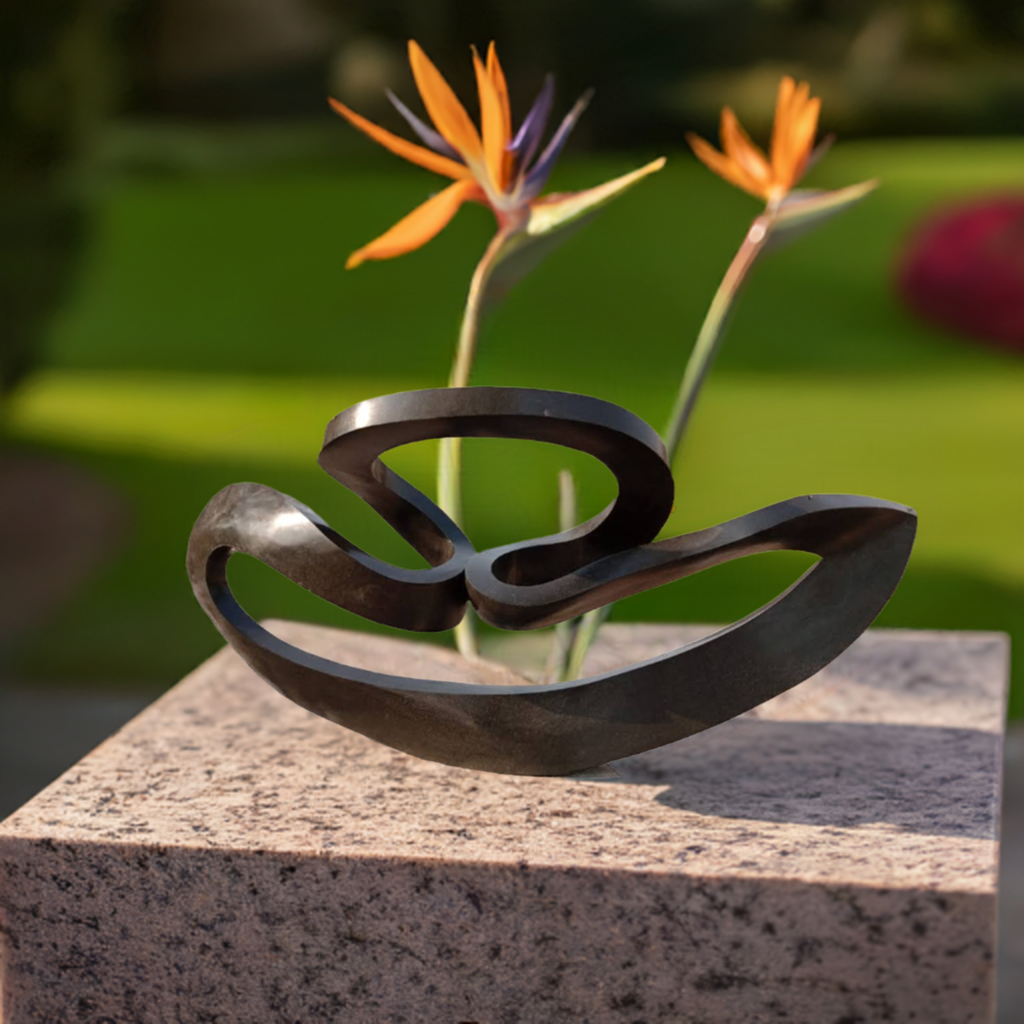 Echo- Stone Sculpture Made of Spring Stone by Gift Mutsahuni | Zimbabwe