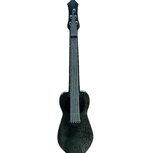 Guitar - A Stone Sculpture made of Bluegrass Stone by Shepherd Phiri | Zimbabwe