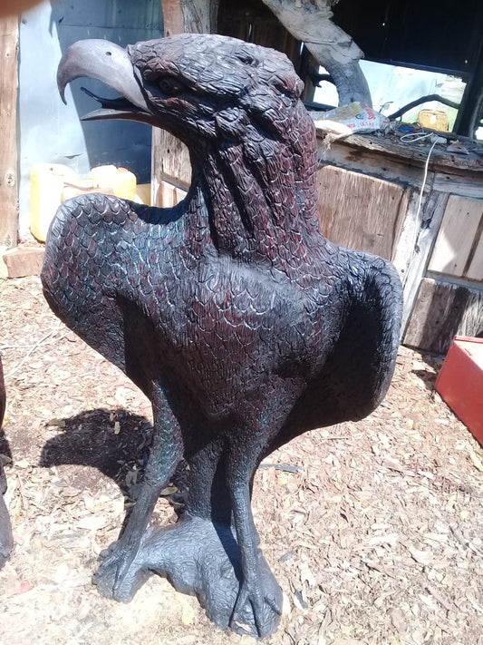 Hawk - Carved from Ironwood by Killian Torovasei | Zimbabwe