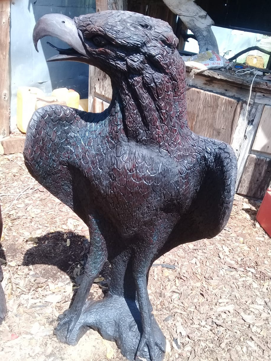 Hawk - Carved from Ironwood by Killian Torovasei | Zimbabwe