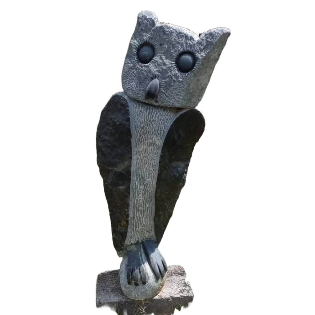 I Feel Good - Stone Sculpture Made of Opal Stone by Shingi Dare | Zimbabwe