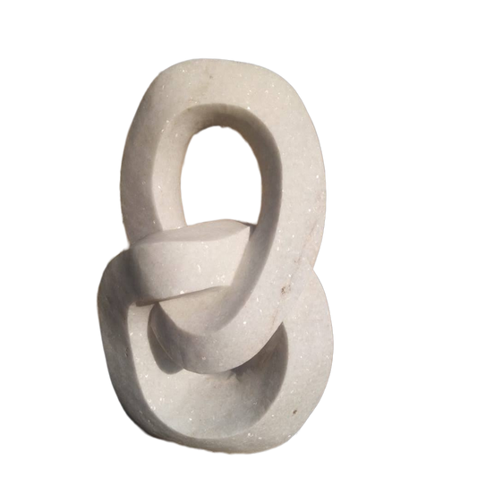 Love Bond - Stone Sculpture Made of Dolomite by Pheoleen Gandari | Zimbabwe