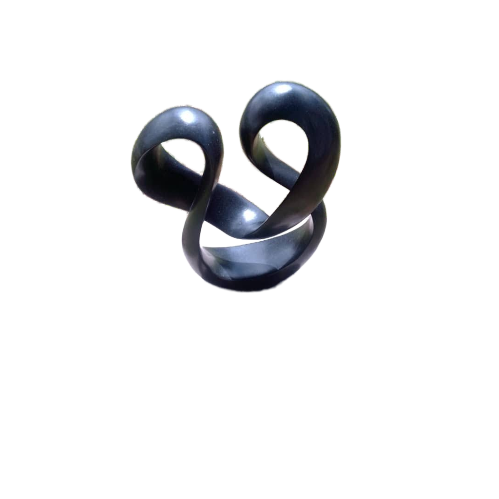 Lovers - Stone Sculpture Made of Springstone by Tonderai Sowa | Zimbabwe