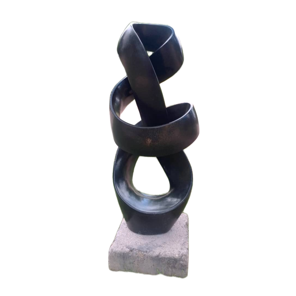 Unbreakable Bond - Stone Sculpture Made of Springstone by Tonderai Sowa| Zimbabwe