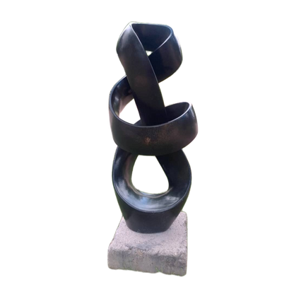 Unbreakable Bond - Stone Sculpture Made of Springstone by Tonderai Sowa| Zimbabwe