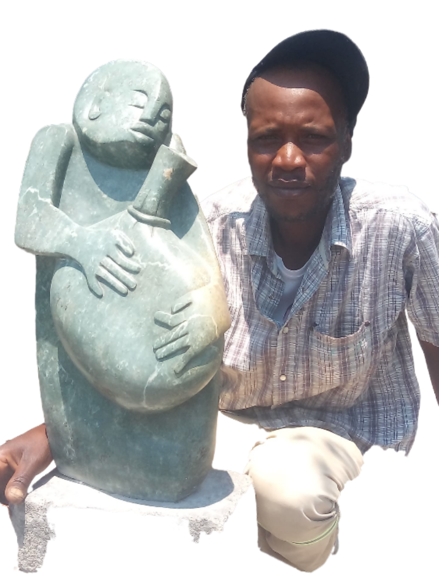 Treasure Trove - Stone Sculpture Made of Opal Stone by Melody Fombe | Zimbabwe