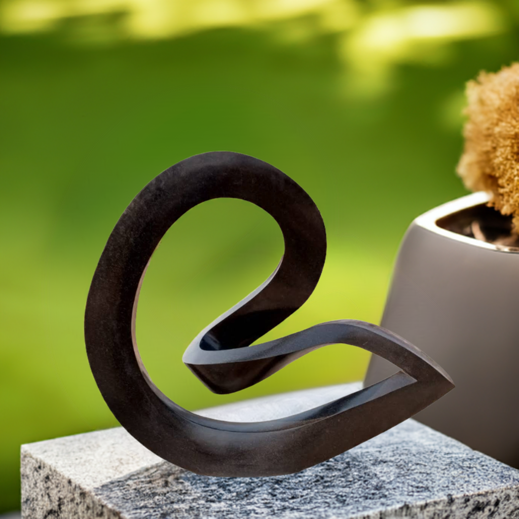 Mother Hen - Stone Sculpture Made of Spring Stone by Gift Mutsahuni | Zimbabwe