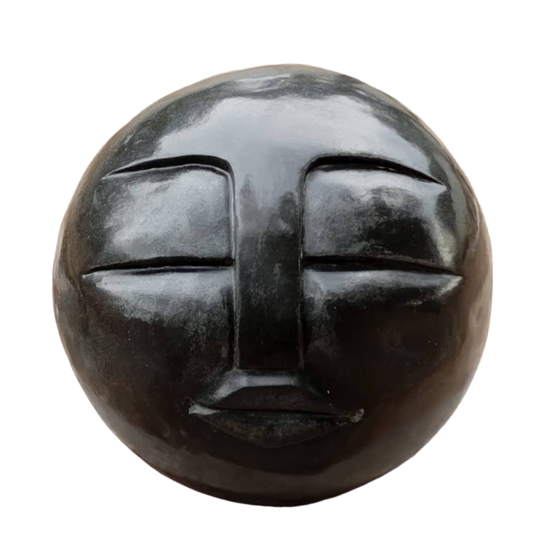 New Day - Stone Sculpture Made of Springstone by Taurai Matereke | Zimbabwe