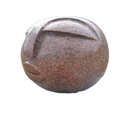 Inner Reflection - Stone Sculpture Made of Granite Stone by Addington Nyasoka | Zimbabwe