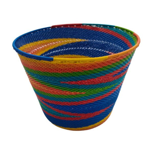 Telephone Wire Flower Pots diameter 19cm, depth 15cm | South Africa.