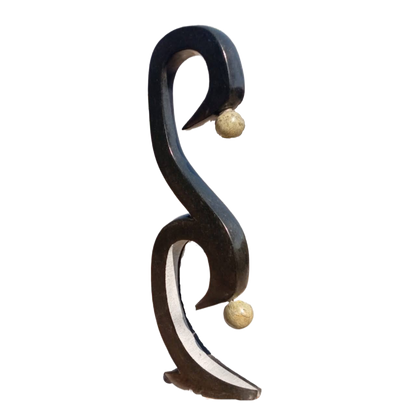 Prayer Warriors - Stone Sculpture Made of Springstone by Graham Rugoyi | Zimbabwe