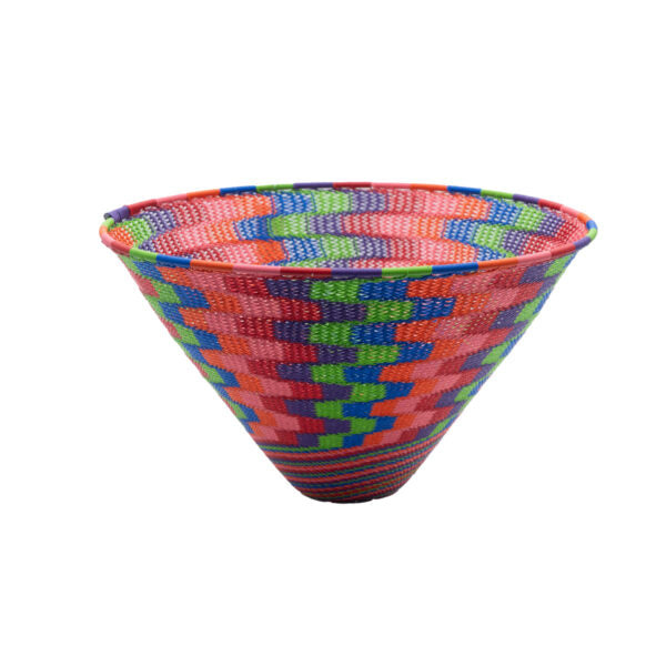 Multi-Coloured Cone Wire Bowls | South Africa.